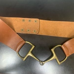Vintage Tasha Polizzi Horsebit belt